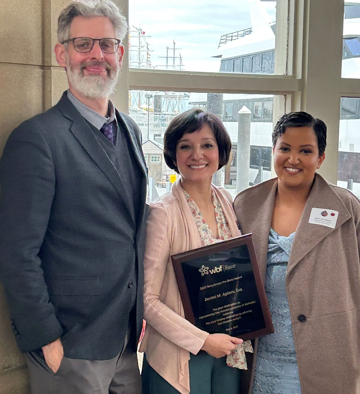 Destini Agüero Awarded Women’s Bar Foundation Nery J. Arrano Pro Bono